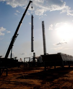 gas plant construction
